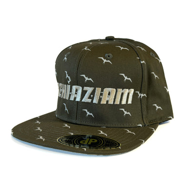 Azhiaziam Iwa Flat Bill Snapback