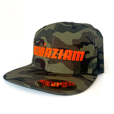 Azhiaziam Camo Flat Bill