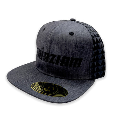 Azhiaziam “Denim Triangles" Hat